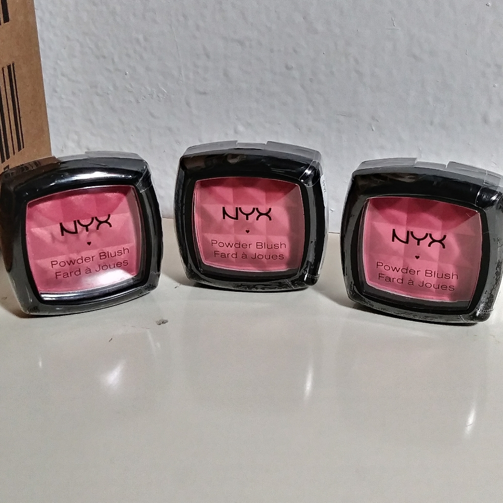 New NYX POWDER BLUSH Bundle Of 3..( Bundle#53)